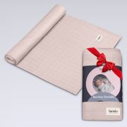 Muselina, Lionelo, Multifunctionala, Din bambus, Ideala pentru infasat, Cu proprietati antibacteriene, antifungice si antialergice, Lavabila la masina de spalat, 120x120 cm, Bej BYNLO-BAMBOO_SWADDLE_BEIGE_SAND