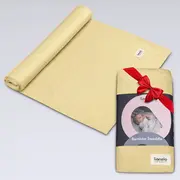 Muselina, Lionelo, Multifunctionala, Din bambus, Ideala pentru infasat, Cu proprietati antibacteriene, antifungice si antialergice, Lavabila la masina de spalat, 120x120 cm, Galben BYNLO-BAMBOO_SWADDLE_YELLOW_LEMON