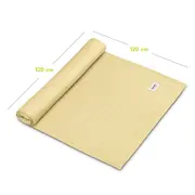 Muselina, Lionelo, Multifunctionala, Din bambus, Ideala pentru infasat, Cu proprietati antibacteriene, antifungice si antialergice, Lavabila la masina de spalat, 120x120 cm, Galben BYNLO-BAMBOO_SWADDLE_YELLOW_LEMON
