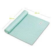 Muselina, Lionelo, Multifunctionala, Din bambus, Ideala pentru infasat, Cu proprietati antibacteriene, antifungice si antialergice, Lavabila la masina de spalat, 120x120 cm, Verde BYNLO-BAMBOO_SWADDLE_GREEN_MINT