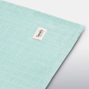 Muselina, Lionelo, Multifunctionala, Din bambus, Ideala pentru infasat, Cu proprietati antibacteriene, antifungice si antialergice, Lavabila la masina de spalat, 120x120 cm, Verde BYNLO-BAMBOO_SWADDLE_GREEN_MINT