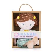 Papusa, Petite&Mars, Hannah, Din plus, 35 cm, 0 luni+, Multicolor BYN623749