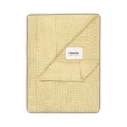 Paturica multifunctionala, Lionelo, Din bambus, Cu proprietati de termoreglare, Antibacteriana, Antifungica, Antialergice, Lavabila la masina de spalat, 100x75 cm, Galben BYNLO-BAMBOO_BLANKET_YELLOW_LEMON