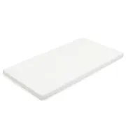 Saltea patut bebe, New Baby, Basic, Din spuma, Cu husa detasabila, 120x60x5 cm, 0 luni+, White BYN53000