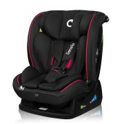 Scaun auto, Lionelo, Aart i-Size, Cu spatar inclinabil in 4 pozitii, Cu tetiera reglabila in 13 pozitii, 0-36 Kg, 40-150 cm, Cu centura siguranta in 3 puncte, Conform cu ECE R129/03, Negru/Rosu BYNLO-AART_I-SIZE_BLACK_CARBON_RED
