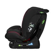 Scaun auto, Lionelo, Aart i-Size, Cu spatar inclinabil in 4 pozitii, Cu tetiera reglabila in 13 pozitii, 0-36 Kg, 40-150 cm, Cu centura siguranta in 3 puncte, Conform cu ECE R129/03, Negru/Rosu BYNLO-AART_I-SIZE_BLACK_CARBON_RED