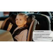 Scaun auto, Lionelo, Aart i-Size, Cu spatar inclinabil in 4 pozitii, Cu tetiera reglabila in 13 pozitii, 0-36 Kg, 40-150 cm, Cu centura siguranta in 3 puncte, Conform cu ECE R129/03, Negru/Rosu BYNLO-AART_I-SIZE_BLACK_CARBON_RED