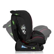 Scaun auto, Lionelo, Aart i-Size, Cu spatar inclinabil in 4 pozitii, Cu tetiera reglabila in 13 pozitii, 0-36 Kg, 40-150 cm, Cu centura siguranta in 3 puncte, Conform cu ECE R129/03, Negru/Rosu BYNLO-AART_I-SIZE_BLACK_CARBON_RED