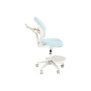 Scaun birou ergonomic pentru copii hm panco, ajustabil pe inaltime si adancime, mesh, suport pentru picioare, 70 kg, bleu drm10321
