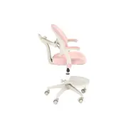 Scaun birou ergonomic pentru copii hm panco, ajustabil pe inaltime si adancime, mesh, suport pentru picioare, roz drm10322