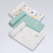 Set 3 museline, Lionelo, Dot, Multifunctionale, Din bambus, Ideale pentru infasat, Cu proprietati antibacteriene, antifungice si antialergice, Lavabile la masina de spalat, 70x70 cm, Multicolor BYNLO-BAMBOO_SET_DOT