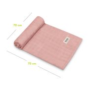 Set 3 museline, Lionelo, Leaf, Multifunctionale, Din bambus, Ideale pentru infasat, Cu proprietati antibacteriene, antifungice si antialergice, Lavabile la masina de spalat, 70x70 cm, Multicolor BYNLO-BAMBOO_SET_LEAF