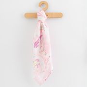 Set 3 scutece, New Baby, Multifunctionale, Din bumbac 100%, Material certificate Oeko Tex Standard 10070x80 cm, Multicolor, Girl BYN56180