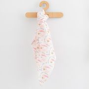 Set 3 scutece, New Baby, Multifunctionale, Din bumbac 100%, Material certificate Oeko Tex Standard 10070x80 cm, Multicolor, Girl BYN56180