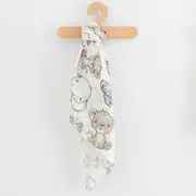 Set 3 scutece, New Baby, Multifunctionale, Din bumbac 100%, Material certificate Oeko Tex Standard 10070x80 cm, Multicolor BYN56184