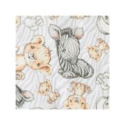 Set 3 scutece, New Baby, Multifunctionale, Din bumbac 100%, Material certificate Oeko Tex Standard 10070x80 cm, Multicolor BYN56184