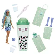 BARBIE POP REVEAL BUBBLE TEA PAPUSA BARBIE GREEN TEA VIVMTHTJ21