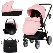Carucior chipolino linea 3 in 1 flamingo hubkkli02404fl