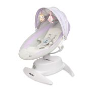 Leagan electric rotativ 360⁰ cu telecomanda, melodii, sunete, senzor de mișcare și inclinare reglabila Caretero OPTI Mov PMICTERO-8004
