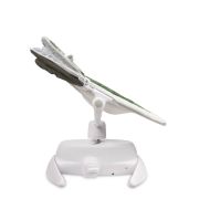 Leagan electric rotativ 360⁰ cu telecomanda, melodii, sunete, senzor de mișcare și inclinare reglabila Caretero OPTI Verde PMICTERO-8003