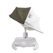 Leagan electric rotativ 360⁰ cu telecomanda, melodii, sunete, senzor de mișcare și inclinare reglabila Caretero OPTI Verde PMICTERO-8003