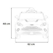 Masinuta electrica cu telecomanda aston martin dbx, roti eva, scaun tapitat, 105x62x48 cm, putere 100w - rosu edeedipa.s310.cr