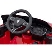 Masinuta electrica cu telecomanda maserati ghibli, roti eva, scaun tapitat, 100x66x41 cm, putere 60w - rosu edeedipa.sl631b.cr