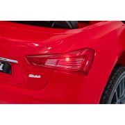 Masinuta electrica cu telecomanda maserati ghibli, roti eva, scaun tapitat, 100x66x41 cm, putere 60w - rosu edeedipa.sl631b.cr