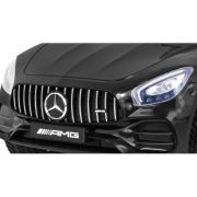 Masinuta electrica cu telecomanda mercedes benz gt, roti eva, scaun tapitat, 108x68x48 cm, putere 70w - negru edeedipa.hl-2588.cz