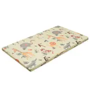 Saltea patut bebe, New Baby, Zoo, Din spuma, Cu husa detasabila, 120x60x5 cm, 0 luni+, Multicolor BYN53003