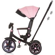 Tricicleta cu copertina si sezut reversibil chipolino derby flamingo hubtrkdr02404fl