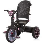 Tricicleta cu copertina si sezut reversibil chipolino derby flamingo hubtrkdr02404fl