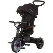 Tricicleta cu copertina si sezut reversibil chipolino derby obsidian hubtrkdr02401ob