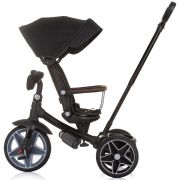 Tricicleta cu copertina si sezut reversibil chipolino derby obsidian hubtrkdr02401ob