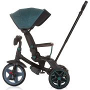 Tricicleta cu copertina si sezut reversibil chipolino derby teal hubtrkdr02403tl