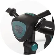 Tricicleta cu copertina si sezut reversibil chipolino derby teal hubtrkdr02403tl