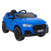 Masinuta electrica cu telecomanda audi q7 new lift, roti eva, scaun tapitat, 117x67x54 cm, putere 70w - albastru edeedipa.hl678.nie