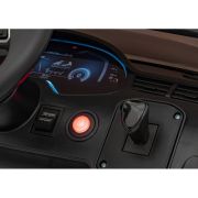 Masinuta electrica cu telecomanda audi q7 new lift, roti eva, scaun tapitat, 117x67x54 cm, putere 70w - rosu edeedipa.hl678.cr