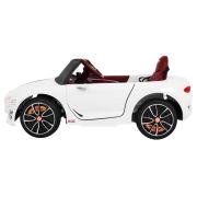 Masinuta electrica cu telecomanda bentley exp 12, roti eva, scaun tapitat, 107x59x44 cm, putere 24v - alb edeedipa.je1166.bia