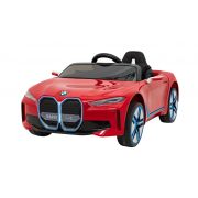 Masinuta electrica cu telecomanda bmw i4, roti eva, scaun tapitat, 116x79x45 cm, putere 50w - rosu edeedipa.je1009.cr