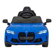 Masinuta electrica cu telecomanda bmw m4, roti eva, scaun tapitat, 112x71x46 cm, putere 70w - albastru edeedipa.sx2418.nie