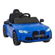 Masinuta electrica cu telecomanda bmw m4, roti eva, scaun tapitat, 112x71x46 cm, putere 70w - albastru edeedipa.sx2418.nie