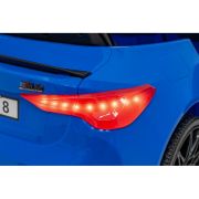 Masinuta electrica cu telecomanda bmw m4, roti eva, scaun tapitat, 112x71x46 cm, putere 70w - albastru edeedipa.sx2418.nie