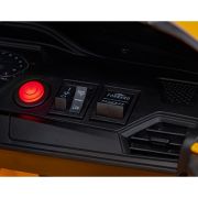 Masinuta electrica cu telecomanda bmw m4, roti eva, scaun tapitat, 112x71x46 cm, putere 70w - galben edeedipa.sx2418.zol