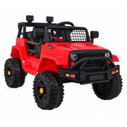 Masinuta electrica cu telecomanda jeep dark night, roti eva, scaun tapitat, 100x67x59 cm, putere 70w - rosu edeedipa.bdm0922.cr