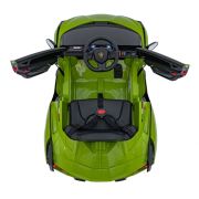 Masinuta electrica cu telecomanda lamborghini sian, roti eva, scaun tapitat, 108x62x38 cm, putere 106w - verde edeedipa.qls-6388.zie