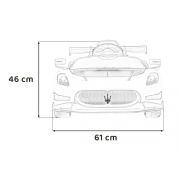 Masinuta electrica cu telecomanda maserati mc20 gt2, roti eva, scaun tapitat, 115x61x46 cm, putere 110w - albastru edeedipa.qls-8601.nie