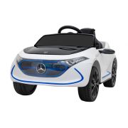Masinuta electrica cu telecomanda mercedes benz amg eqa, roti eva, scaun tapitat, 101x69x53 cm, putere 70w - alb edeedipa.qy2288.bia