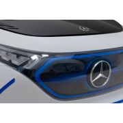 Masinuta electrica cu telecomanda mercedes benz amg eqa, roti eva, scaun tapitat, 101x69x53 cm, putere 70w - alb edeedipa.qy2288.bia