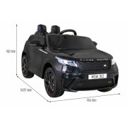 Masinuta electrica cu telecomanda range rover velar, roti eva, scaun tapitat, 107x64x49 cm, putere 70w - negru edeedipa.qy2088.cz